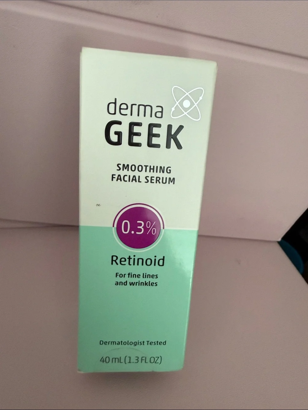 0.3% Retinoid Smoothing Facial Serum - Mint Green